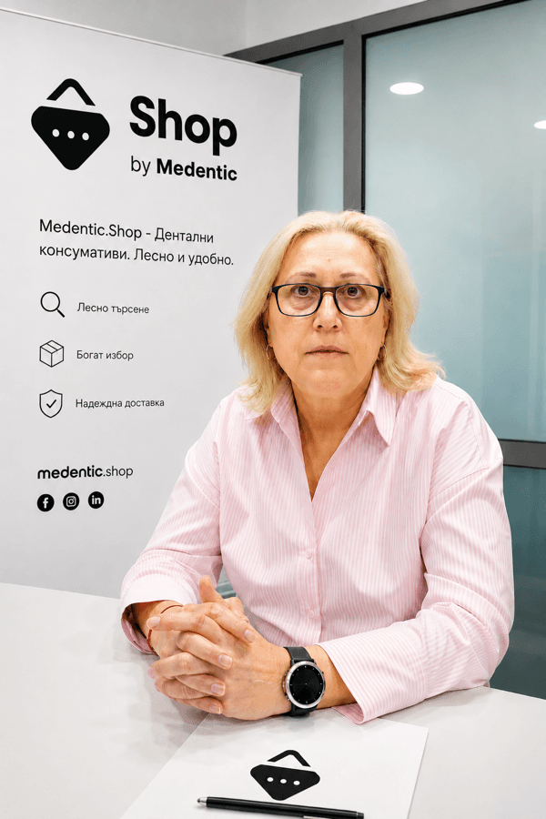 Daniela Dashovska during a professional consultation